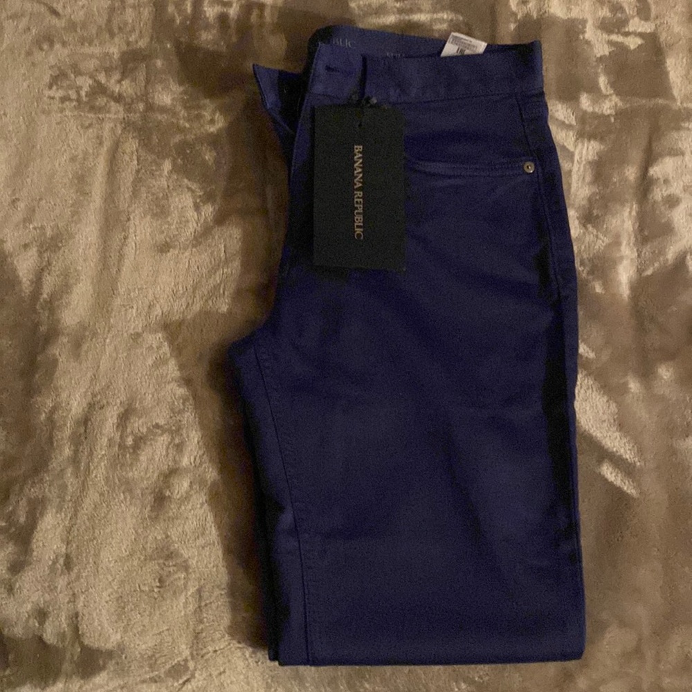NWT banana republic traveler pants.